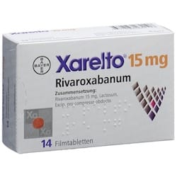 xarelto rivaroxaban precio farmacia